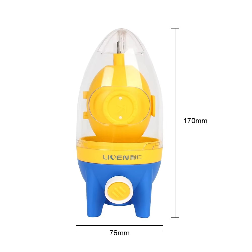 Rocket Manual Golden Egg Puller Scrambler Household Egg White Yolk Mixer Albumen Blender Without Breaking Eggs Kitchen Tools