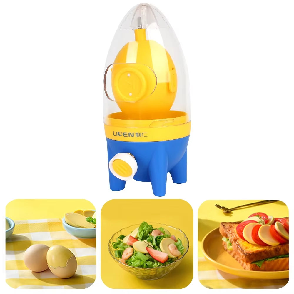 Rocket Manual Golden Egg Puller Scrambler Household Egg White Yolk Mixer Albumen Blender Without Breaking Eggs Kitchen Tools
